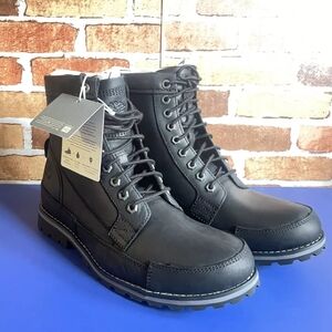 TIMBERLAND MEN'S ORIGINALS 6 IN BOOT BLACK FULL GRAIN